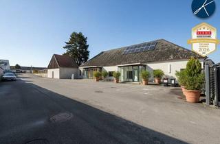 Lager kaufen in 3500 Krems an der Donau, Firmensitz / Betriebsobjekt mit 320M² Büros, 400M² Hallen/Garagen & 750M² Lagerplatz