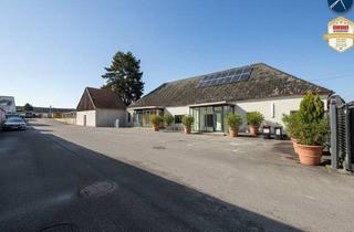 Lager kaufen in 3500 Krems an der Donau, Firmensitz / Betriebsobjekt mit 320M² Büros, 400M² Hallen/Garagen & 750M² Lagerplatz