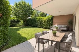 Wohnung mieten in 6890 Lustenau, Lustenau: Charmante 2-Zimmer-Gartenwohnung mit großer Sonnenterrasse