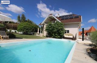 Einfamilienhaus kaufen in 2465 Höflein, Pool, Sonne, Ruhe, Privatsphäre - Wohnen wie im exquisiten Urlaub!