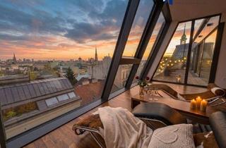 Penthouse kaufen in 1080 Wien, Luxuriöses DG-Penthouse 235m², 5 Zimmer, 5 Terrassen, Erstbezug im 1080 Wien!