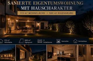 Wohnung kaufen in 8700 Judendorf, Exklusiv Sanierte Eigentumswohnung mit Hauscharakter & 500 m² Eigengrund - Wohnen wie im Eigenen Haus