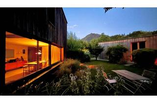 Haus kaufen in 5440 Golling an der Salzach, KUCHL: ARCHITEKTENHAUS+GÄSTEHAUS/ATELIER IN HOLZBAUWEISE (Passivhausstandard), ca. 237qm Wfl.+ ca. 902qm Garten