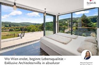 Villen zu kaufen in 3011 Purkersdorf, Luxus, Diskretion und Natur in Perfektion – Designerhaus mit unvergleichlicher Privatsphäre