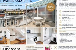 Maisonette kaufen in 1090 Wien, Dachterrassen-Maisonette mit Panoramablick, 4 Zimmer in 1090 Wien