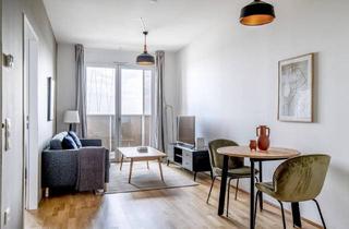 Wohnung mieten in Leopold-Böhm-Straße, 1030 Wien, Neubau 2 Zi mit Freifläche, dazu schöner Ausblick über Wien mit Gym, Wellness, U3 Gasometer (VIE305)