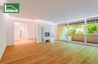 Wohnung mieten in Doktor-Heinrich-Maier-Straße, 1180 Wien, Exklusive Gartenwohnung in absoluter Ruhelage im 18. Bezirk – 5 Zimmer | Terrasse, Garten, Pool & Sauna