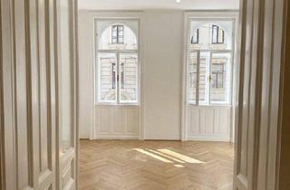 Wohnung kaufen in 1060 Wien, Altbautraum im Herzen von Mariahilf! Generalsanierte 3-Zimmer-Wohnung!