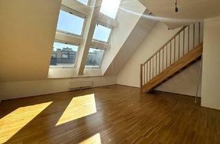 Maisonette mieten in Wasagasse, 1090 Wien, KLIMATISIERTE 83 m2 DACHGESCHOSS-MAISONETTE MIT 2 TERRASSEN, Wohn-Esszimmer mit Kochnische, Wohnzimmer, 1 Zimmer, Wasagasse