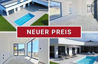 Haus kaufen in 4751 Schatzdorf, ***OPEN HOUSE Freitag, 21. August 2026 von 13:30 - 15:30 Uhr*** NEUER PREIS Exklusiver Wohntraum – Neubau-Bungalow mit Pool & Doppelgarage - Erstbezug
