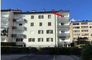 Wohnung kaufen in 4840 Vöcklabruck, Anleger aufgepasst Günstige renovierungsbedürftige 2-Zimmer Wohnung mit Fernblick Balkon & Aufzug Nähe Schulzentrum in Vöcklabruck