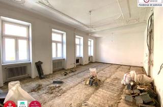 Wohnung kaufen in Neubau Gürtel 44, 1070 Wien, 149 m² Rohbau im 7. Bezirk | Großzügige Altbauwohnung mit Potenzial