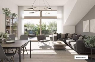 Wohnung kaufen in 5400 Hallein, Neubauprojekt "Das Riedl" TOP 6 Dachgeschoss mit 2 Balkonen.