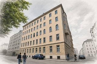 Wohnung kaufen in Barmherzigengasse, 1030 Wien, TOPLAGE/Erstbezug/Baubeginn - Schöne 2,5 Zimmer Altbauwohnung (Top 10)