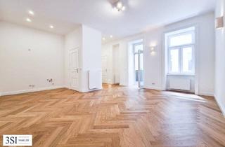 Wohnung kaufen in Petzvalgasse, 1040 Wien, Energetisch revitalisierter Altbau: Hochwertige 4-Zimmer-Wohnung mit Balkon in zentraler Lage