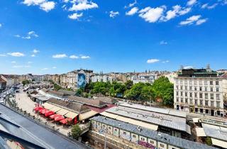 Maisonette kaufen in Karlsplatz, 1040 Wien, PENTHOUSE MAISONETTE NASCHMARKT - TERRACE & WINTER GARDEN! NÄHE U4!