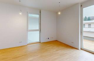 Wohnung kaufen in Thalstraße 87-89/H 2-19, 8051 Graz, Vermietete Anlegerwohnung - 2-Zimmer-Dachgeschoss mit Balkon & Tiefgarage | Stadt.Land.Thal