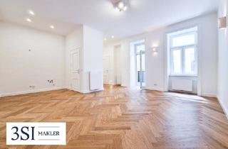 Wohnung kaufen in Petzvalgasse, 1040 Wien, Energetisch revitalisierter Altbau: Hochwertige 4-Zimmer-Wohnung mit Balkon in zentraler Lage