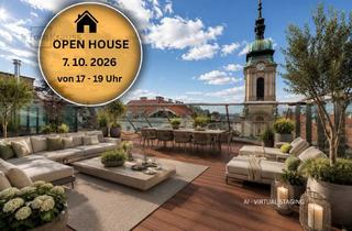 Penthouse kaufen in Große Pfarrgasse, 1020 Wien, GOLDENER PFAU | ÜBER DEN DÄCHERN DES KARMELITERVIERTELS - EIN PENTHOUSE FÜR BESONDERE ANSPRÜCHE