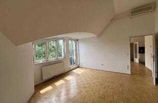 Wohnung kaufen in Radelmayergasse, 1190 Wien, Klimatisierte, großzügige 2-Zimmer-Dachgeschosswohnung mit herrlichem Blick ins Grüne!