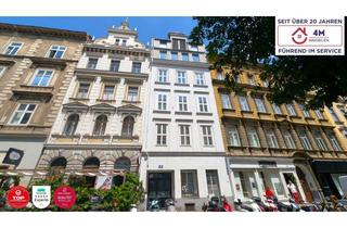 Wohnung kaufen in Burggasse, 1070 Wien, Nähe MuseumsQuartier Stilvolle Altbaugarçonnière im Herzen des 7. Bezirks
