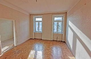 Wohnung kaufen in Hernstorferstraße, 1140 Wien, Sanierungsbedürftiger Altbau mit Grünblick!