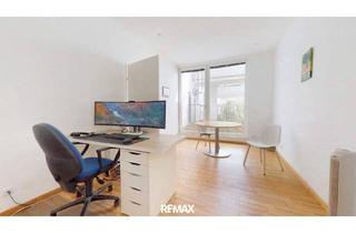 Büro zu mieten in Genochplatz, 1220 Wien, Innenhofseitiges Büro mit Terrasse und Garten beim Genochplatz