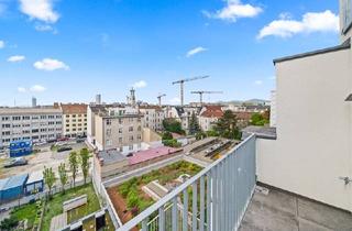 Wohnung kaufen in Nordbahnanlage, 1210 Wien, NEUBAU - 72,38 m² Dachwohnung plus 4,19 m2 Terrasse