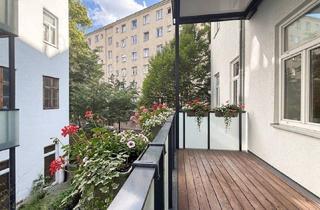 Wohnung kaufen in Darwingasse, 1020 Wien, Altbauwohnung mit großem Hofbalkon im beliebten Grätzl zwischen Augarten und Prater