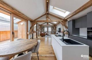 Maisonette kaufen in 6060 Hall in Tirol, Exklusive Dachgeschoss-Maisonette in Hall – kernsaniert, mit Terrasse und optional 27-m²-Garage