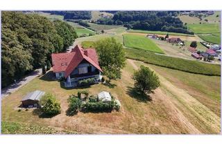 Haus kaufen in Obergiem 27, 8330 Feldbach, Sehr attraktives Wohnhaus in Traumlage mit sensationellem Ausblick, Garten, 2 Wohneinheiten, Garagen