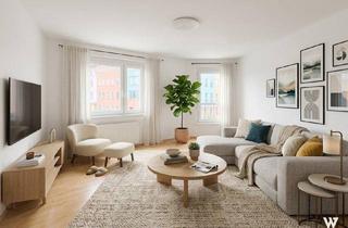 Wohnung kaufen in Quellenplatz, 1100 Wien, Charmante 2-Zimmer-Wohnung mit Einbauküche im 3. Liftstock | 1 Gehminute U1 Reumannplatz | Quellenplatz