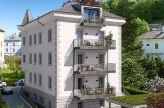 Wohnung kaufen in 5020 Salzburg, 2 Zimmer, ganz viel Salzburg – Stilvolles Altbauwohnen mit Balkon in Mülln