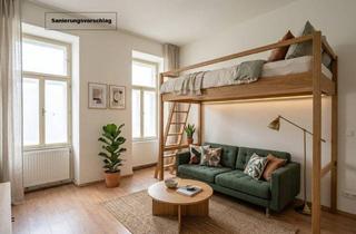 Wohnung kaufen in Hannovermarkt, 1200 Wien, **Hannovermarkt** Renovation Opportunity: Charming 3-Room Period Apartment with Balcony and Airbnb Potential