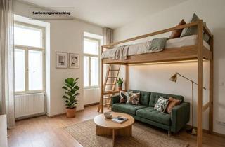 Wohnung kaufen in Hannovermarkt, 1200 Wien, **Hannovermarkt** Renovation Opportunity: Charming 3-Room Period Apartment with Balcony and Airbnb Potential