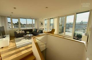 Maisonette kaufen in 1190 Wien, Exklusive Maisonette mit Panoramadachterrasse und Blick auf Park und Weingärten