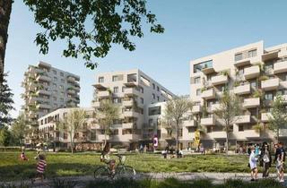 Genossenschaftswohnung in Donau, 1220 Wien, ERSTBEZUG | 2 Zimmerwohnung mit großzügiger Terrasse | Innenhof