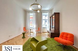Wohnung kaufen in Canisiusgasse, 1090 Wien, Stilvoll Wohnen im 9. Bezirk - Lichtdurchflutete Altbauwohnung in ruhiger Seitenstraße