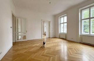 Wohnung mieten in 1030 Wien, sehr elegante Altbauwohnung im Botschaftsviertel, wunderschönes Haus