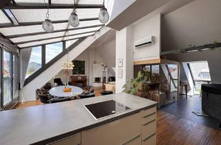 Maisonette kaufen in 1210 Wien, 12 min zum Schwedenplatz – Bergblick: 3-Zimmer-Maisonette mit Sauna und Indoor-Whirlpool