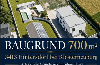 Grundstück zu kaufen in Hauptstraße 145, 3413 Hintersdorf, Baugrund 700m2