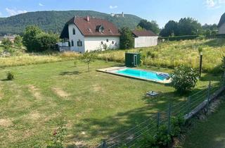 Grundstück zu kaufen in Gartenstrasse, 2824 Seebenstein, Baugrundstück in Seebenstein | 765 m² | Neuer Pool | Südlage | Burgblick | Privatverkauf