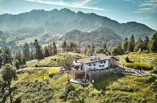 Gewerbeimmobilie kaufen in 6330 Kufstein, Panorama Berghütte am Wilden Kaiser - Wohnen und Arbeiten mit Fernblick. 22 Betten