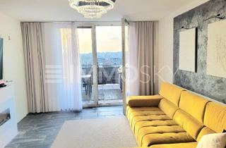 Penthouse kaufen in 4030 Linz, Schöner wohnen! 2 Ebenen: XXL Dachterrasse mit Panoramablick; TG!