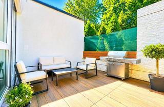 Wohnung kaufen in 1230 Wien, JETZT ZUGREIFEN – BEGEHRTE GARTENWOHNUNG | BJ 2008 | 4 Zimmer | ca. 128 m² NFL | Eigengarten | Einbauküche | Garage | Atriumhof