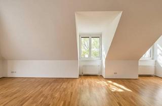 Wohnung kaufen in Schäffergasse 18-20/110, 1040 Wien, Wohnen Mitten im Vierten - Urbane Lebensqualität in Zentrumsnähe - Großzügige 1-Zimmer Wohnung im Dachgeschoß