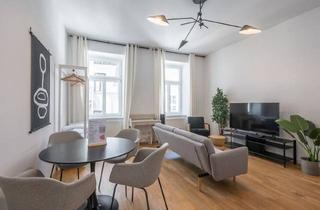 Wohnung kaufen in 1070 Wien, Neu Stylische 2-Zimmer Altbauwohnung in Großartiger Lage - Möbliert