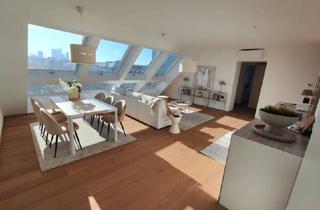 Penthouse kaufen in Arndtstraße, 1120 Wien, TERRASSENTRAUM! DG-Erstbezug mit Terrasse und Dachterrasse! Top80
