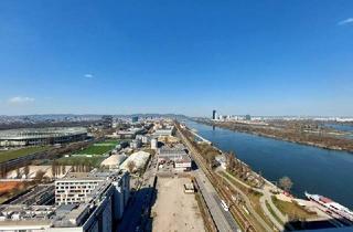 Wohnung mieten in 1020 Wien, Voll möbliertes Appartement im Marina Tower in Wien zu vermieten