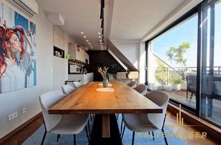 Penthouse kaufen in 1180 Wien, Luxuriöses 5-Zimmer-Penthouse mit 2 Terrassen und Aufzug direkt in die Wohnung